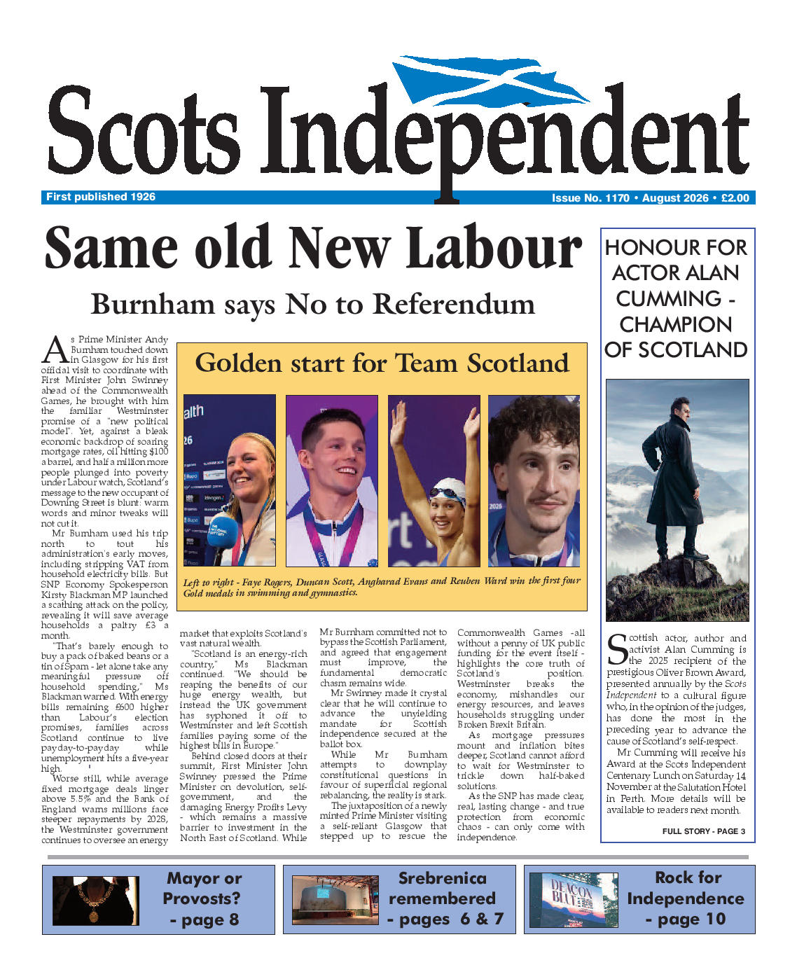 Issue 1170 - August 2026